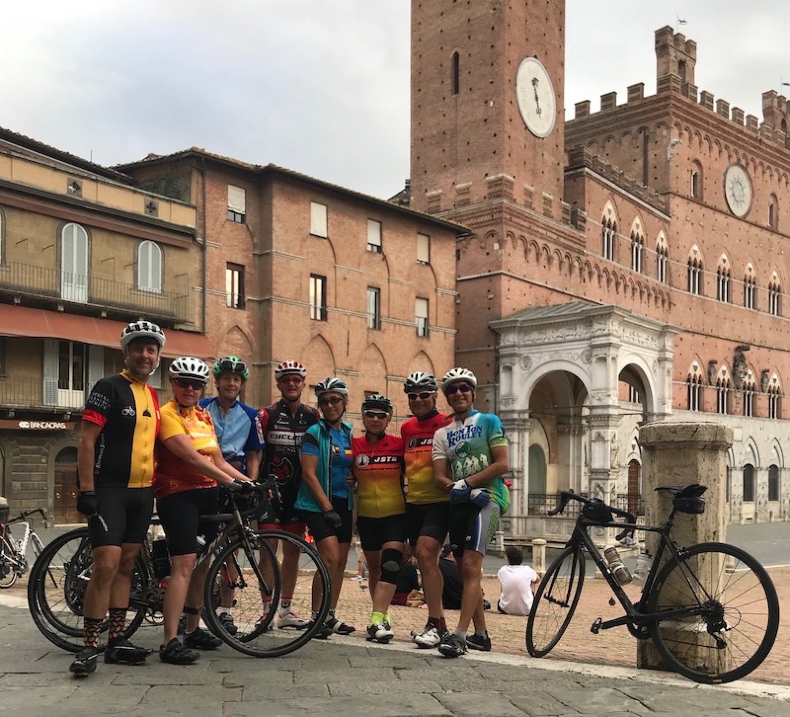 The famous square in Siena